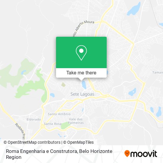 Roma Engenharia e Construtora map
