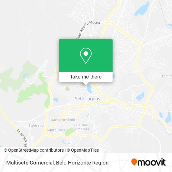 Multisete Comercial map