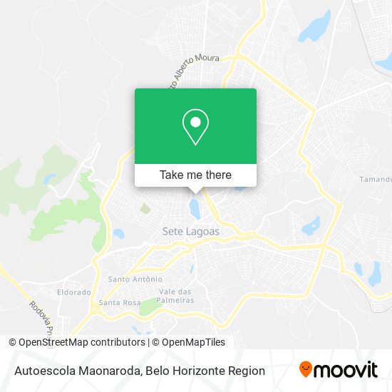 Autoescola Maonaroda map