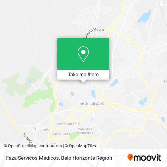 Faza Servicos Medicos map