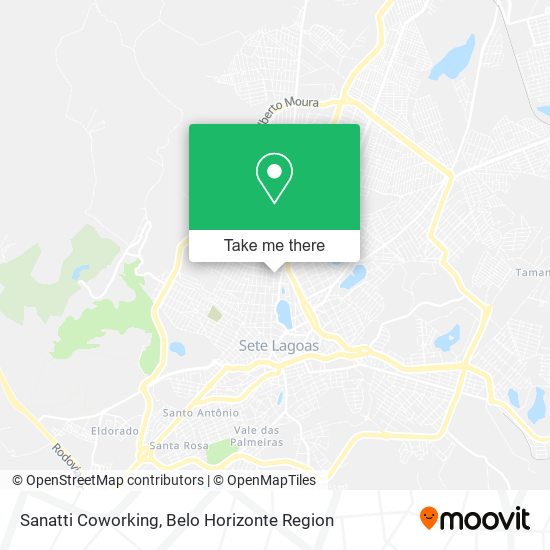 Sanatti Coworking map
