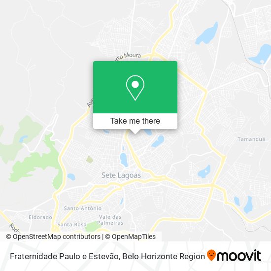 Fraternidade Paulo e Estevão map