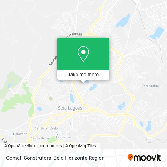 Comafi Construtora map