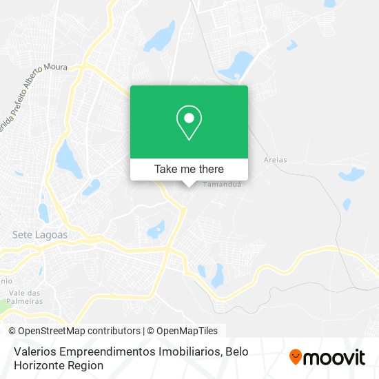 Valerios Empreendimentos Imobiliarios map