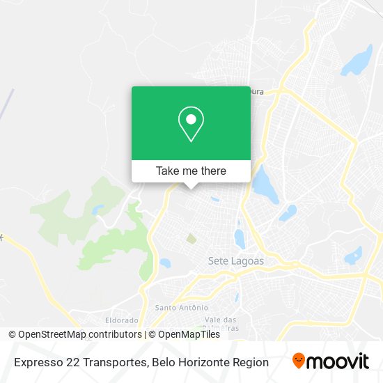 Expresso 22 Transportes map