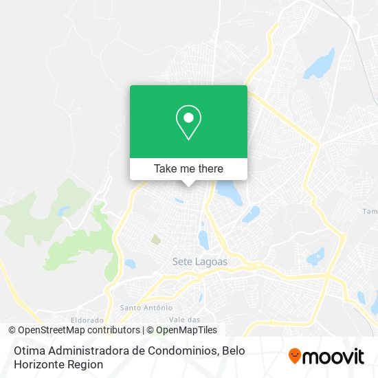Otima Administradora de Condominios map