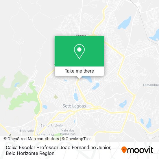 Caixa Escolar Professor Joao Fernandino Junior map