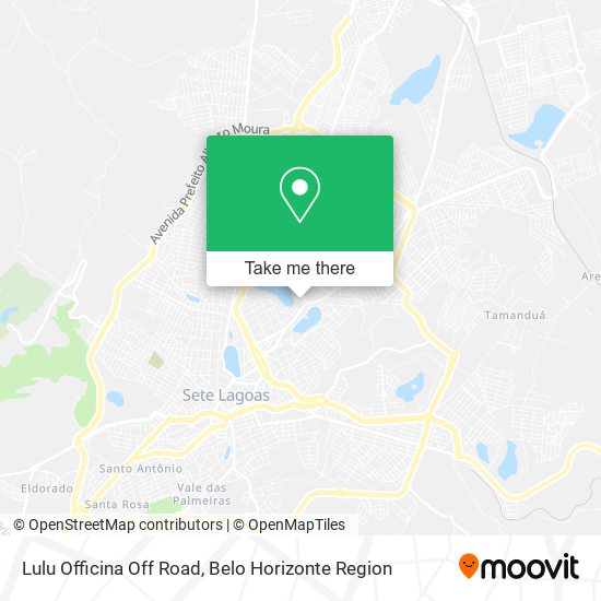 Lulu Officina Off Road map