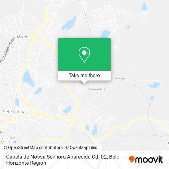 Capela de Nossa Senhora Aparecida Cdi 02 map