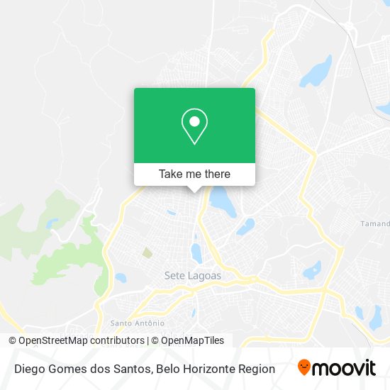 Diego Gomes dos Santos map