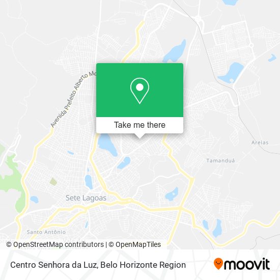 Centro Senhora da Luz map