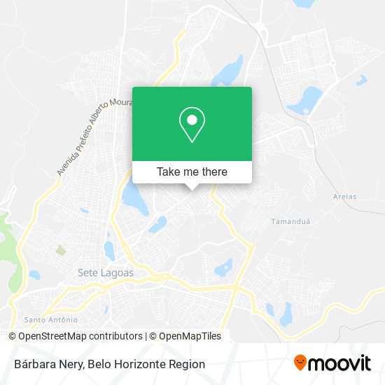 Bárbara Nery map