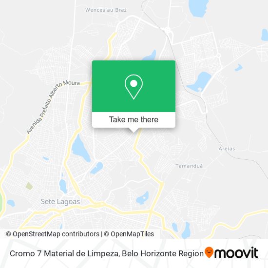 Cromo 7 Material de Limpeza map