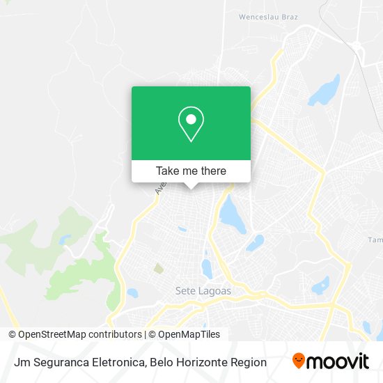 Jm Seguranca Eletronica map