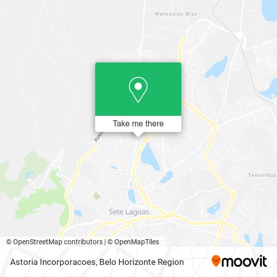 Astoria Incorporacoes map