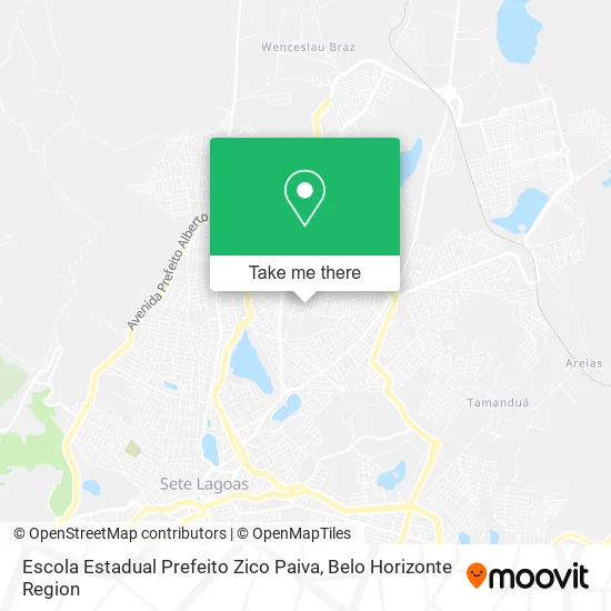 Escola Estadual Prefeito Zico Paiva map