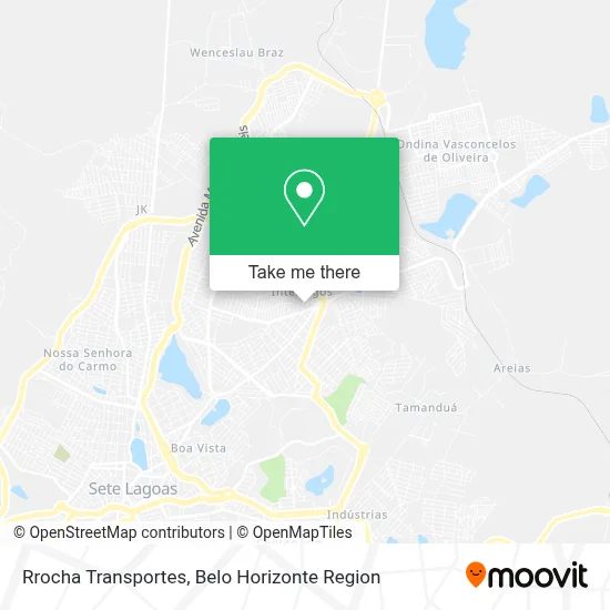 Rrocha Transportes map
