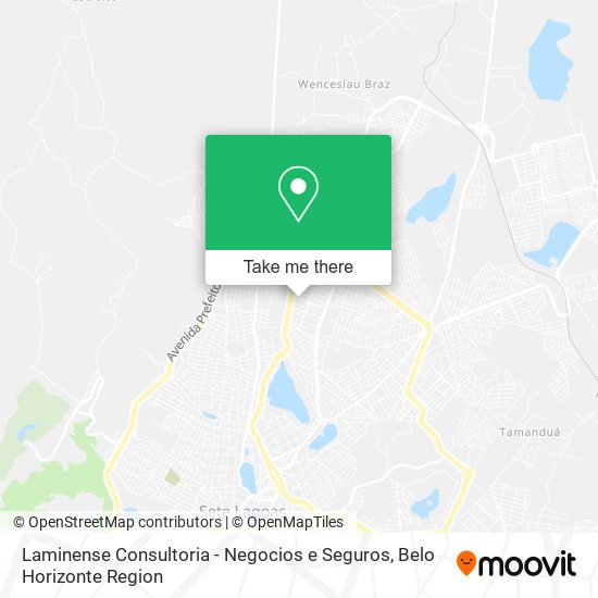 Laminense Consultoria - Negocios e Seguros map