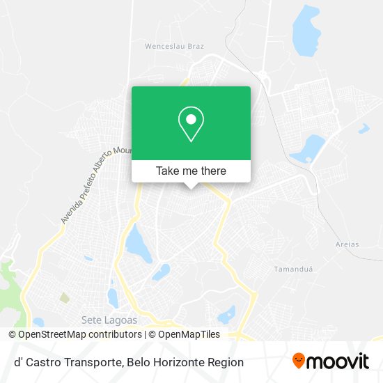 d' Castro Transporte map