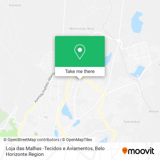 Loja das Malhas -Tecidos e Aviamentos map