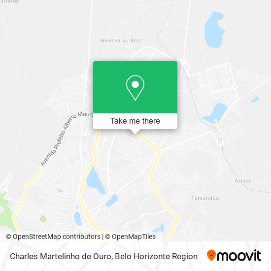 Charles Martelinho de Ouro map