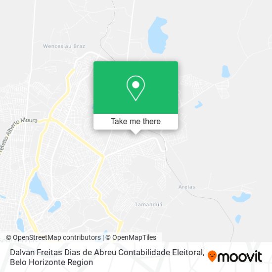Dalvan Freitas Dias de Abreu Contabilidade Eleitoral map
