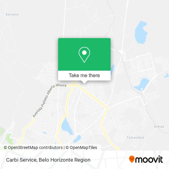 Carbi Service map