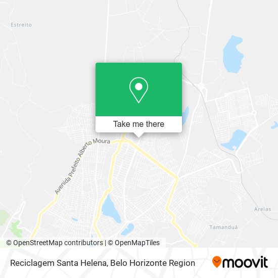 Reciclagem Santa Helena map