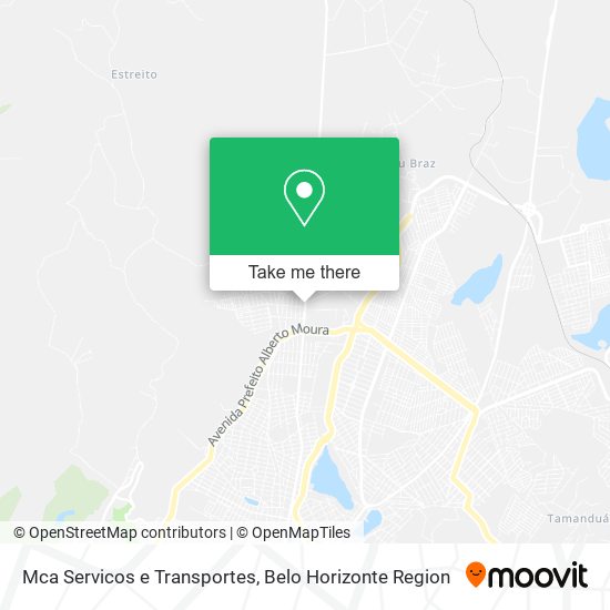 Mca Servicos e Transportes map