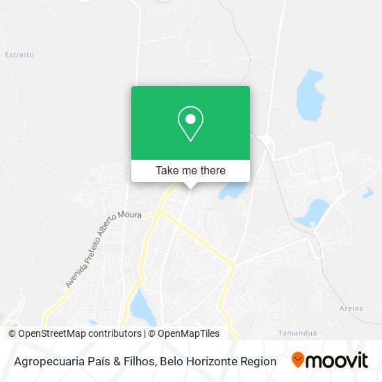 Agropecuaria País & Filhos map