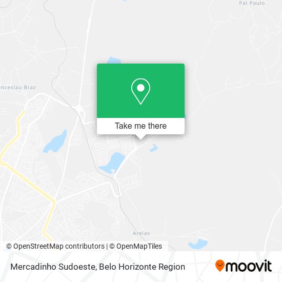 Mercadinho Sudoeste map