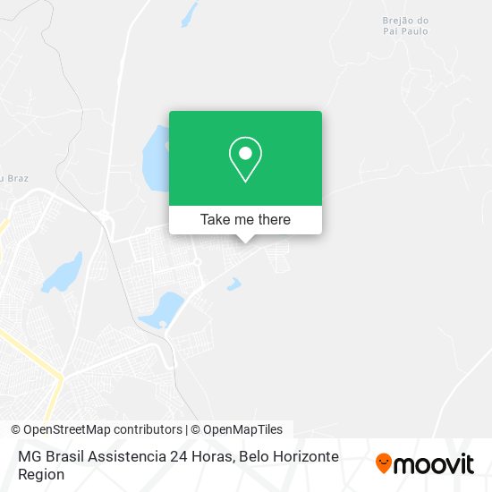MG Brasil Assistencia 24 Horas map