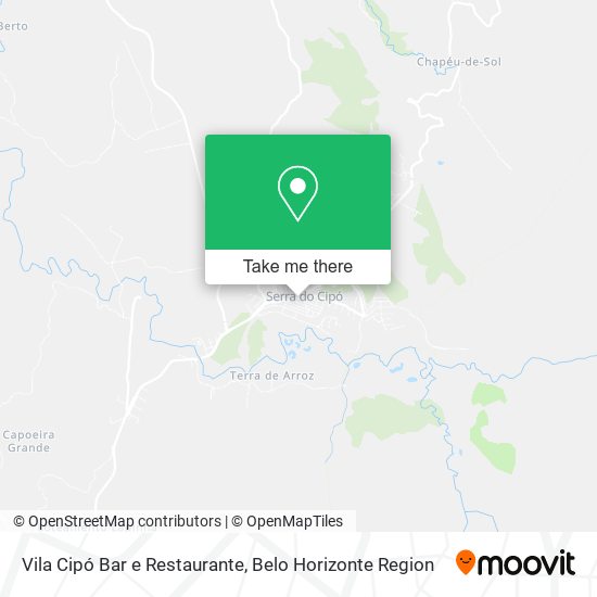 Vila Cipó Bar e Restaurante map