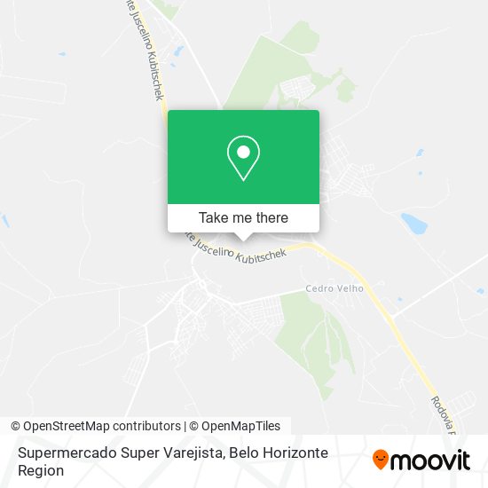 Supermercado Super Varejista map