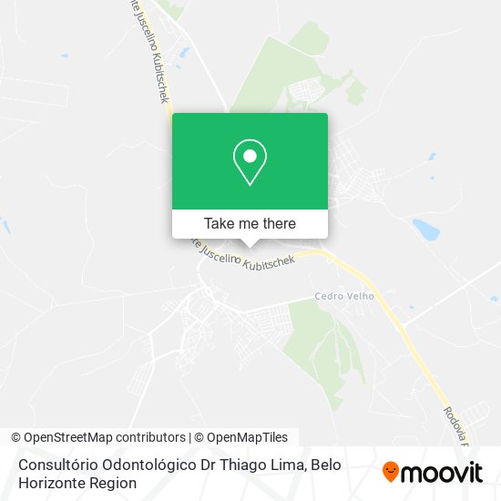 Consultório Odontológico Dr Thiago Lima map
