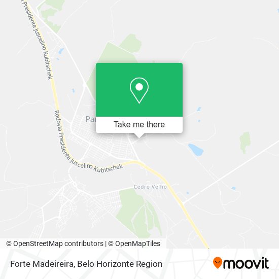 Forte Madeireira map