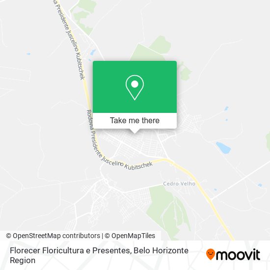 Florecer Floricultura e Presentes map