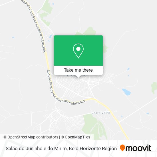 Salão do Juninho e do Mirim map