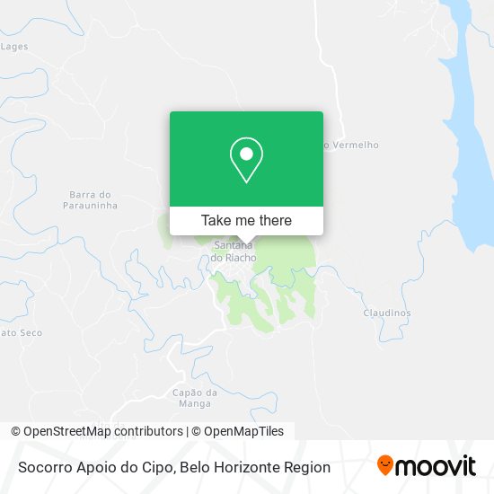 Socorro Apoio do Cipo map