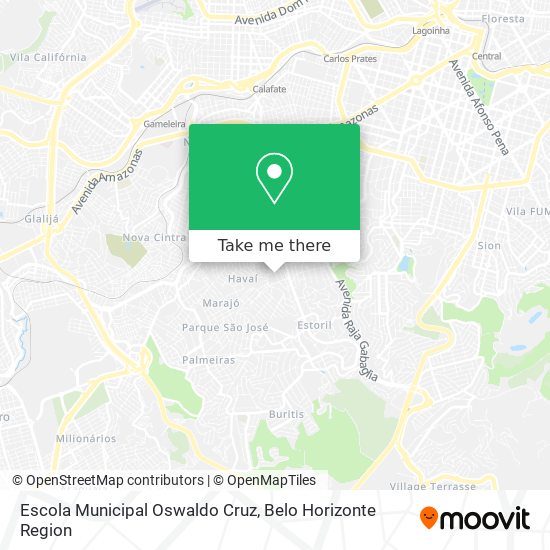 Escola Municipal Oswaldo Cruz map