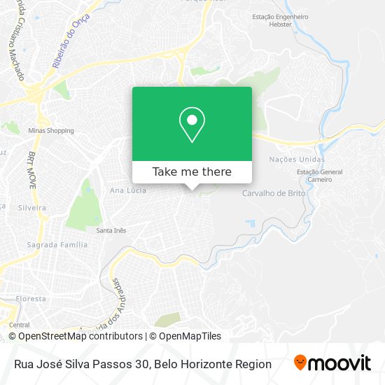 Mapa Rua José Silva Passos 30