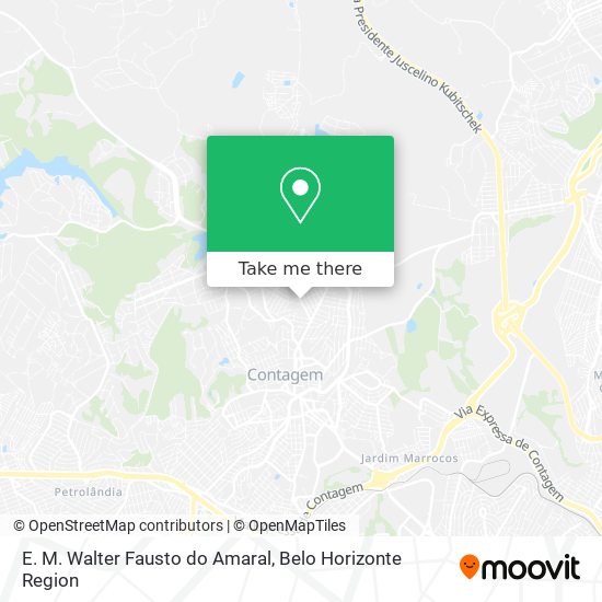 E. M. Walter Fausto do Amaral map