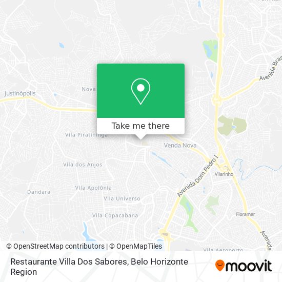 Restaurante Villa Dos Sabores map