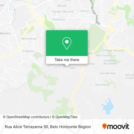 Rua Alice Terrayama 50 map