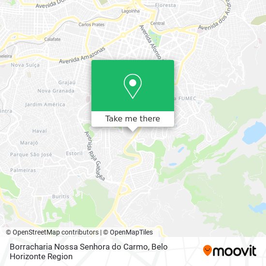 Borracharia Nossa Senhora do Carmo map