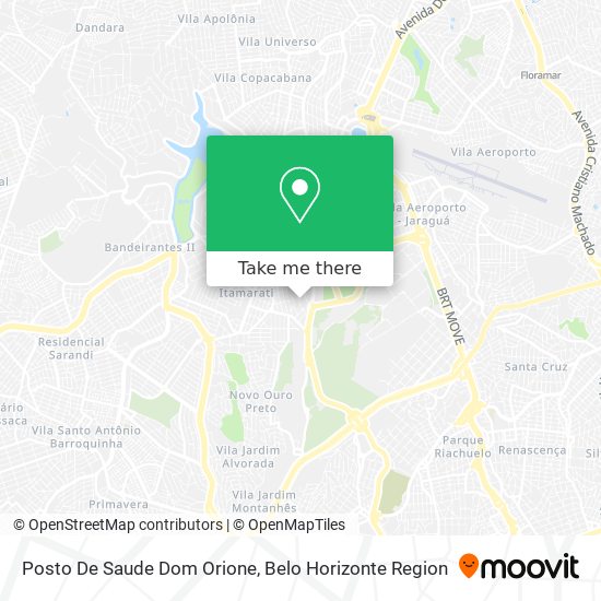 Posto De Saude Dom Orione map