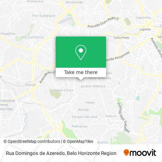 Rua Domingos de Azeredo map