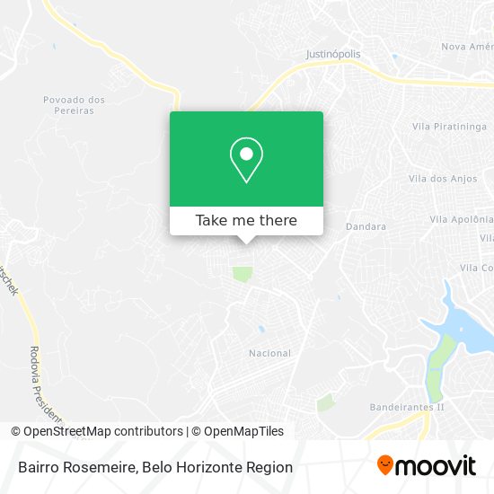 Bairro Rosemeire map