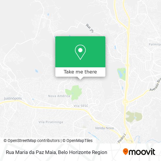 Rua Maria da Paz Maia map