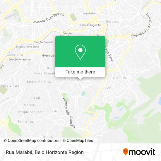 Rua Marabá map